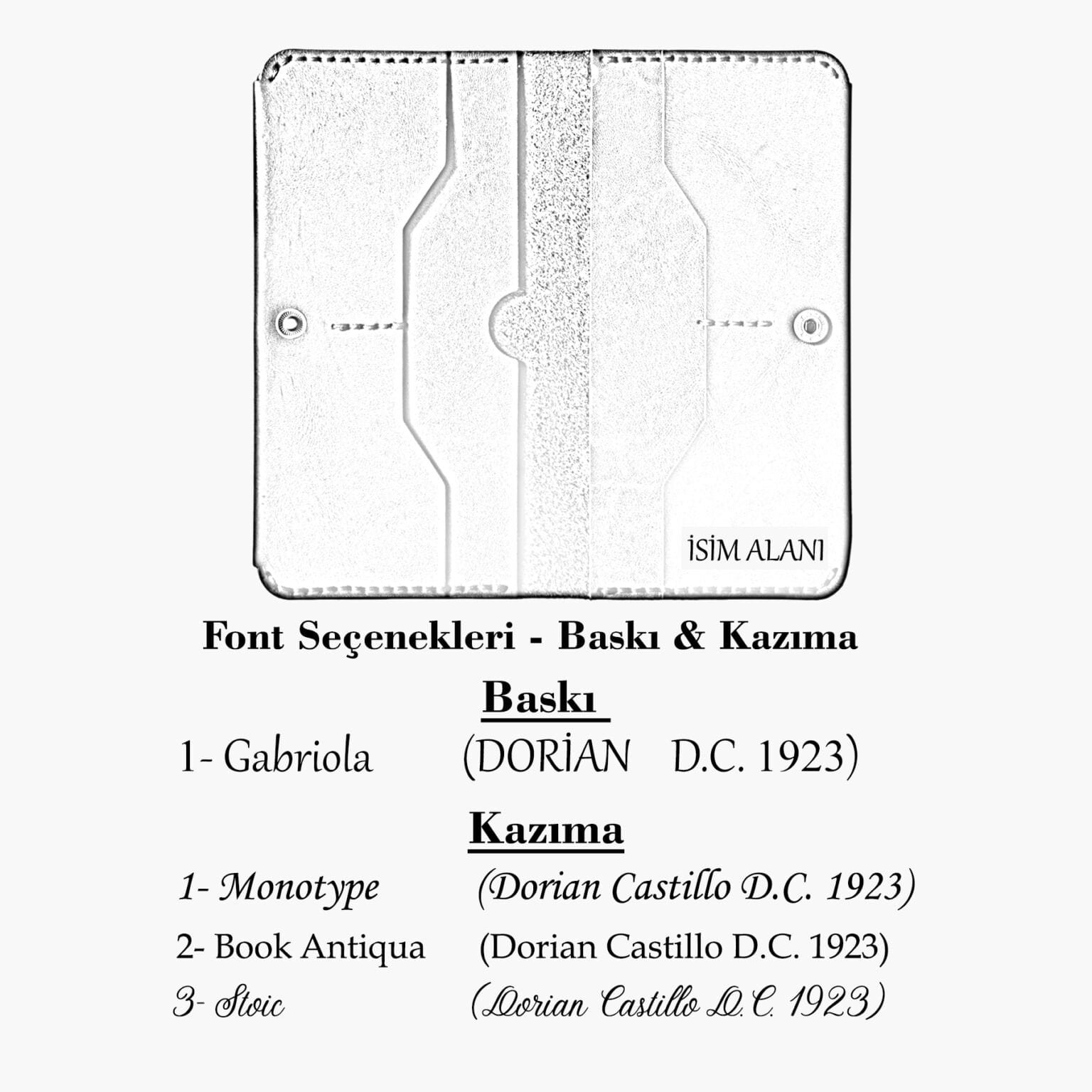 Telefon Bölmeli Uzun Cüzdan (Elara) - Görsel 7